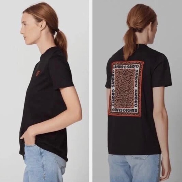 Sandro Top Size 2 - Picture 1 of 7